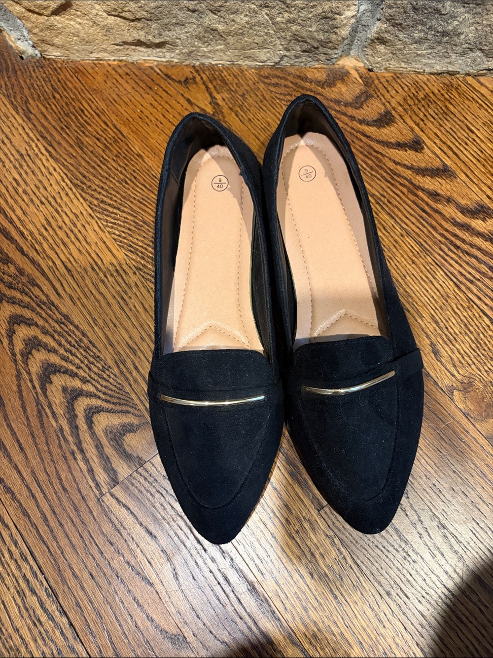 Black Loafer Flats